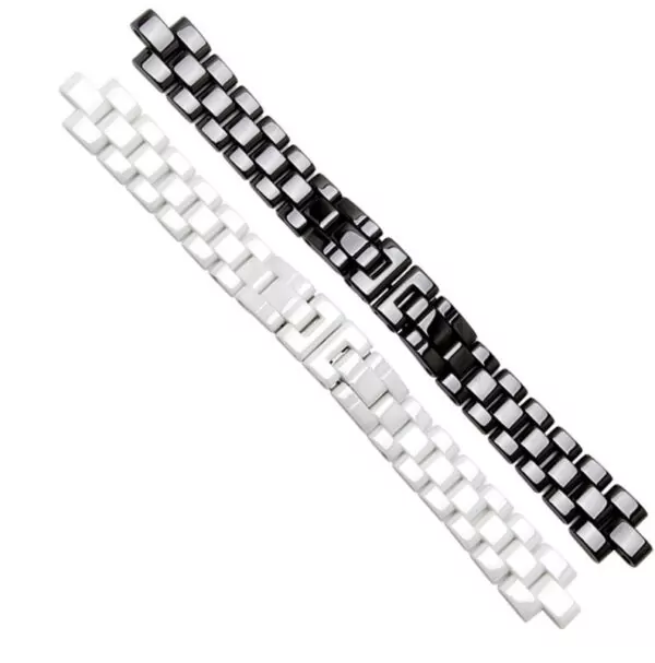 eramique-bracelet-haute-montre-pour-hom_main-1 White Strap Bracelet For Chanel J12 16,19mm In Ceramic