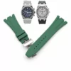 APSRXM1-11 Green Strap Royal Oak Kasparov Audemars Piguet 26mm In Rubber