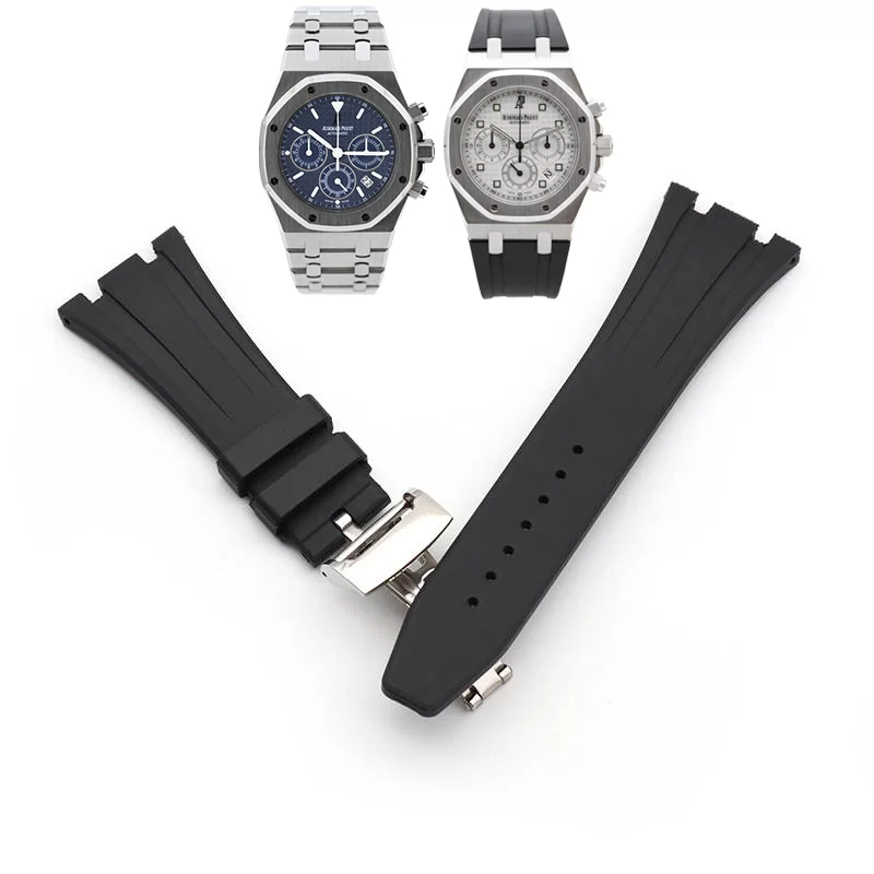APSRXM1-20 Black Strap Royal Oak Kasparov Audemars Piguet 26mm In Rubber