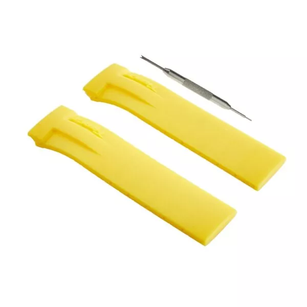 T-Race-Rubber-Strap-Band-21mm-13 Yellow Strap T-Race Tissot Moto GP T027, T048 T04841 In Rubber - 21mm