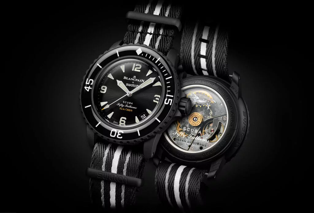 Another one! Exploring New Depths: Blancpain x Swatch Unveil the Bioceramic Scuba Fifty Fathoms Ocean of Storms