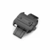 Buckle for Cartier Santos 100 in Black PV:DLC CABD1E1 Black Rubber Strap Band for Cartier Roadster Quick Switch - 19mm