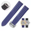 Watch_Strap_for_Cartier_Roadster_In_Rubber_18 Blue Rubber Strap Band for Cartier Roadster Quick Switch – 19mm