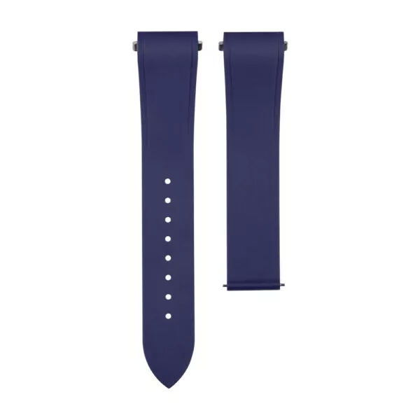 WechatIMG3487 Blue Rubber Strap Band for Santos Medium Quick Switch