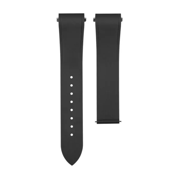 WechatIMG3489 Black Rubber Strap Band for Santos Medium Quick Switch