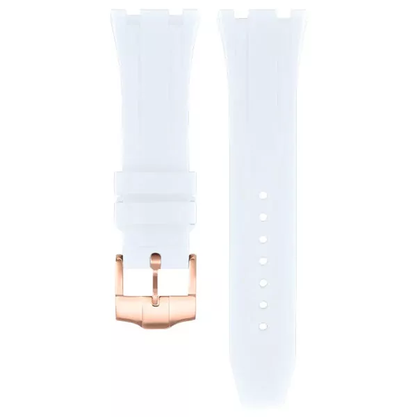 White-Strap-Royal-Oak-Audemars-Piguet-24mm-In-Rubber_3 White Strap Royal Oak Audemars Piguet 24mm In Rubber