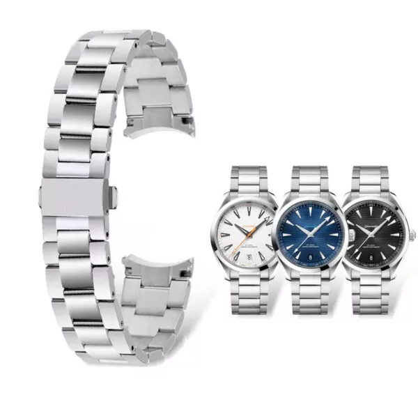 main-image-1-copy Stainless Steel Strap Bracelet for Omega Aqua Terra 150 - 18,19,20mm