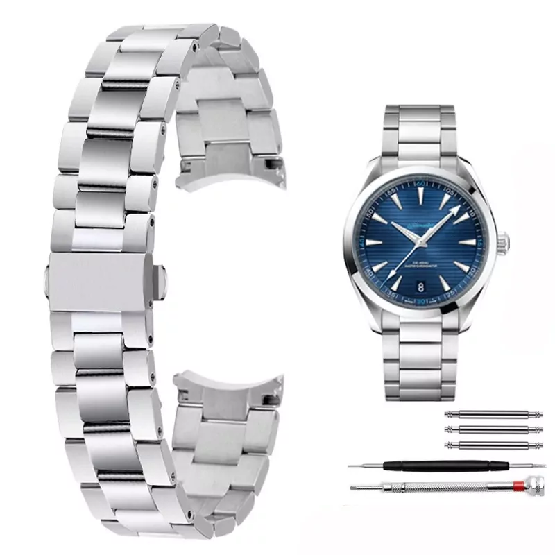 variant-image-11 Stainless Steel Strap Bracelet for Omega Aqua Terra 150 - 18,19,20mm
