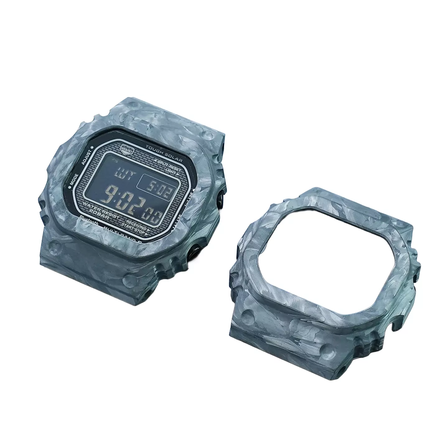 Carbon_fiber_case_for_Casio_G-shock_GMW-B5000_1 Carbon forged Fiber Replacement Case – Casio GMW-B5000