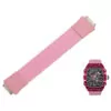Elastic_Band_for_ Richard Mille RM055, pour RM030 RM67-02 RM35-02_8 Pink Nylon Loop Strap for Richard Mille - RM030, RM035, RM055, RM067...