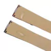 Grey_Strap_for_Cartier_Santos Dumont_2 Grey Alligator Grain Leather for Cartier Santos W2007051- 2 sizes