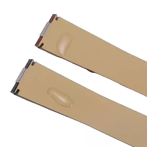 Grey_Strap_for_Cartier_Santos Dumont_2 Grey Alligator Grain Leather for Cartier Santos W2007051- 2 sizes