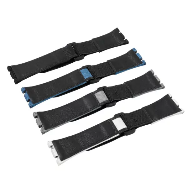 Nylon_strap_band_for_Audemars_Piguet_Royal_Oak_Offshore_28mm_2 Black Nylon Strap for All Audemars Piguet GA-2100 - 26mm