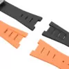 Rubber_Strap_for_Bell_ross_BRX5_BR05_4 Orange Rubber Strap Bracelet for Bell Ross for BR05/BRX5 - 25x12mm