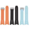 Rubber_Strap_for_Bell_ross_BRX5_BR05_6 Orange Rubber Strap Bracelet for Bell Ross for BR05/BRX5 - 25x12mm