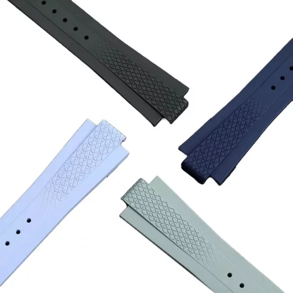 Rubber_Strap_for_Longines_conquest_1 Black Strap for Hydroconquest L3 Longines Rubber - 22mm