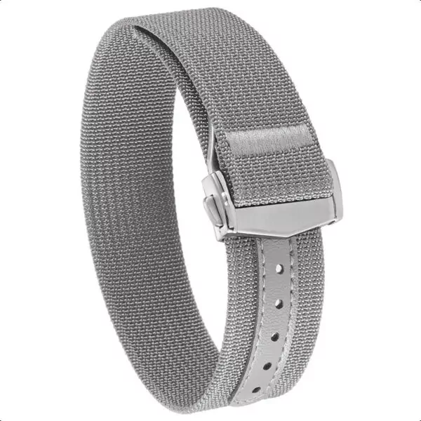 main-image-10 Grey Nato Ballistic Strap Omega in Nylon - 20mm, 22mm