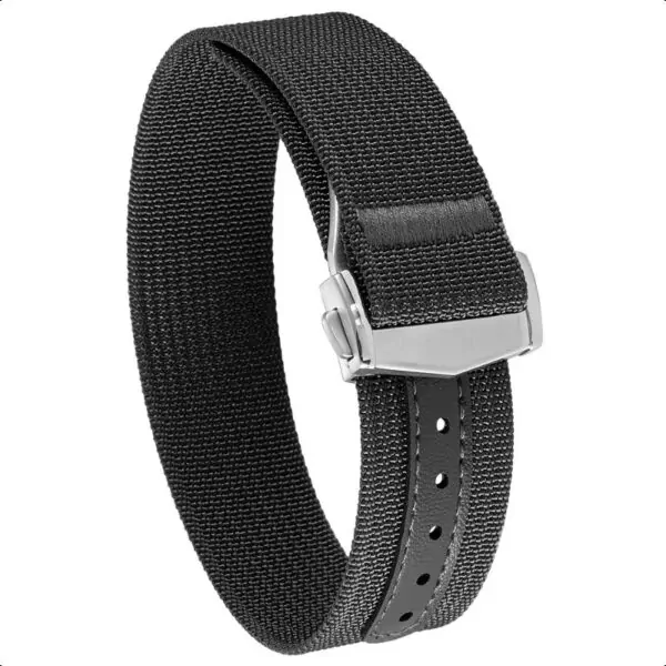 main-image-13 Black Nato Ballistic Strap Omega in Nylon - 20mm, 22mm