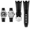 Perforated_Double_Stitching_Strap_for_Audemars_Piguet_Royal_Oak_Offshore_15 Black & White Perforated Leather Bracelet for Audemars Piguet Royal Oak Offshore - 28mm