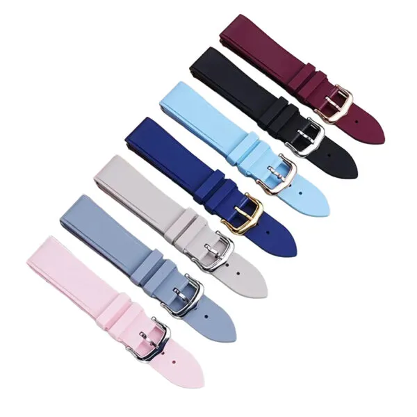 Rubber_Strap_Santos_Dumont_Cartier_with_Quick-release_3 Pink Rubber Strap for Cartier Santos Dumont Quick-Release - 2 sizes